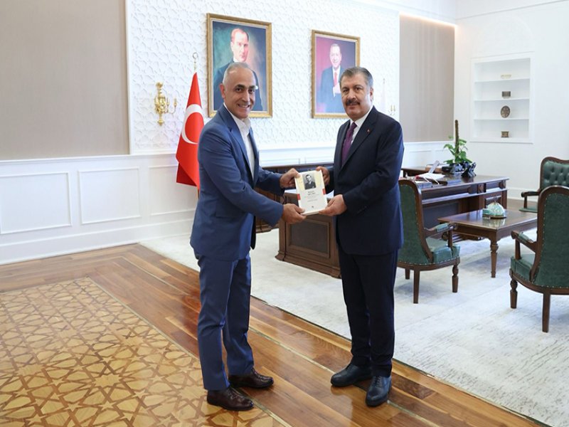 Sağlık Bakanımız Sayın Fahrettin Koca’yı makamında ziyaret